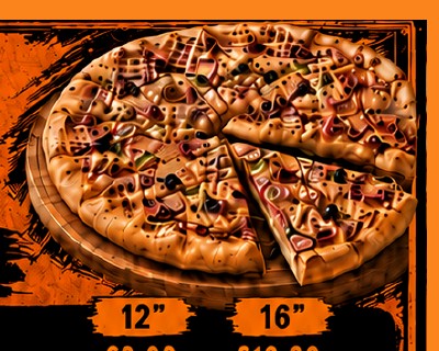 Steak Hut pizza