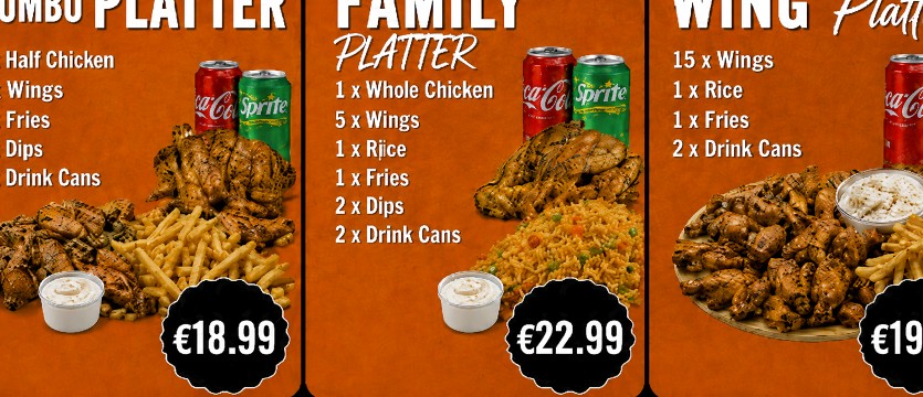 Steak Hut sharing platter