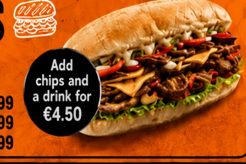Steak Hut sandwich
